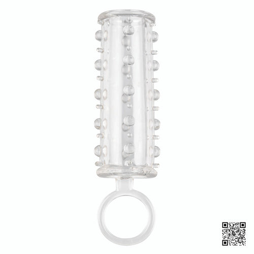 CalExotics【增粗｜增強耐力｜珠子增強磨擦｜快感增強套-透明】Sensation Enhancer