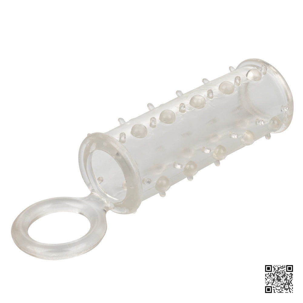 CalExotics【增粗｜增強耐力｜珠子增強磨擦｜快感增強套-透明】Sensation Enhancer