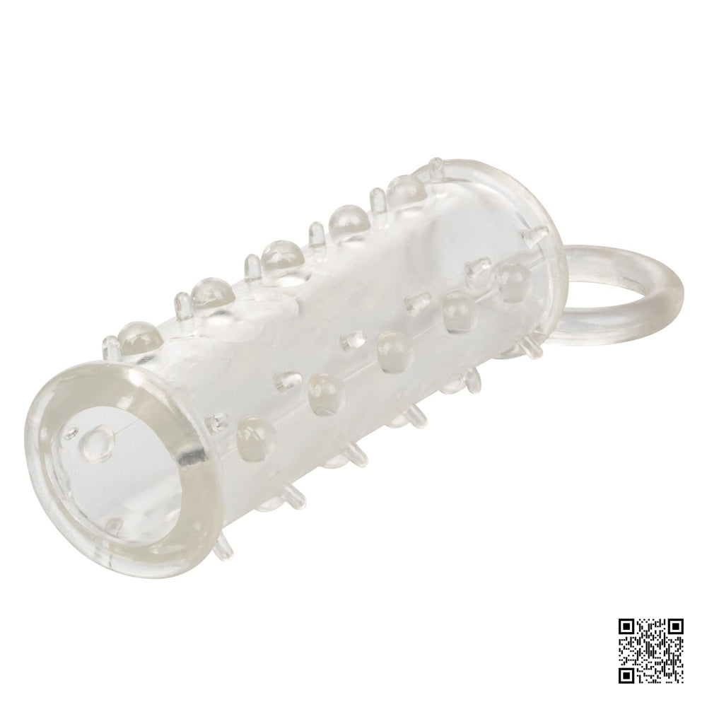 CalExotics【增粗｜增強耐力｜珠子增強磨擦｜快感增強套-透明】Sensation Enhancer