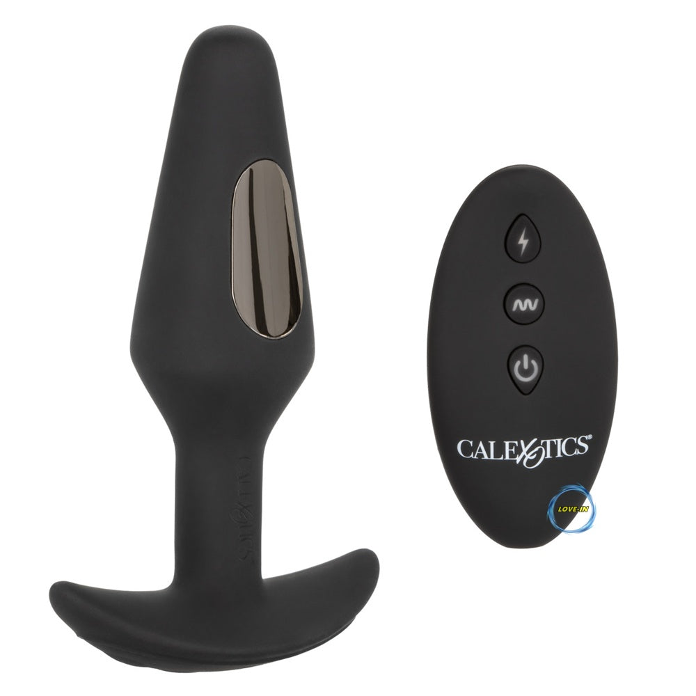 CalExotics 【刺激觸電快感｜7頻強勁震動｜5頻獨立電擊｜無線遙控電擊後庭插】Volt™ Electro-Fury