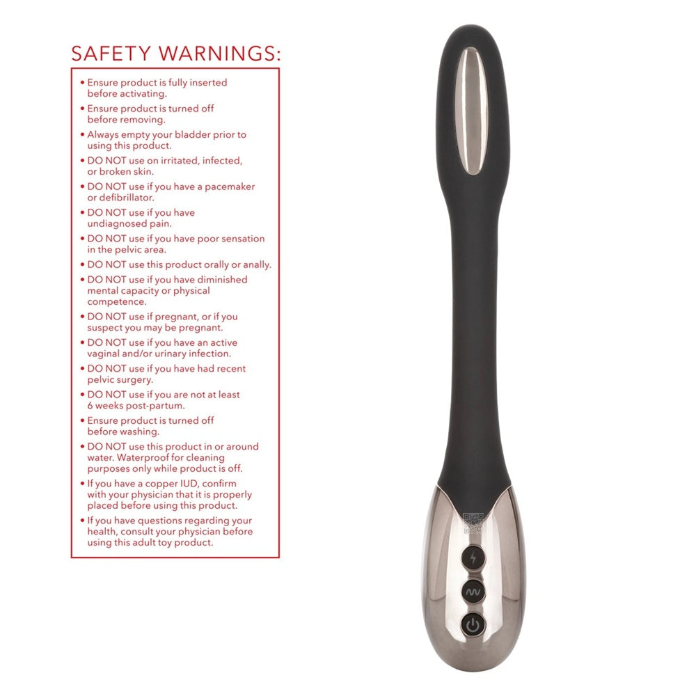 CalExotics【觸電快感｜強勁7頻震動｜獨立5頻電擊｜可彎曲到任何位置｜電擊按摩棒】Volt™ Electro-Spark