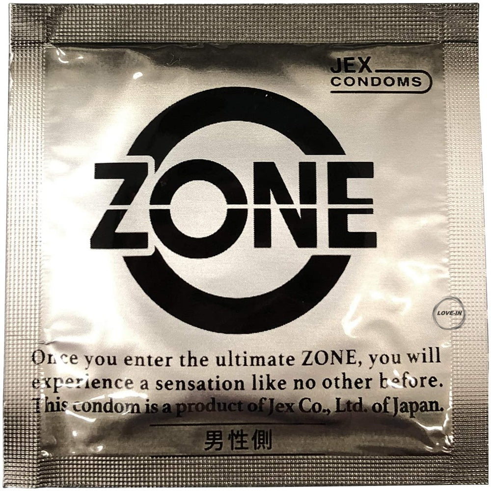 JEX【區域地帶-就像消失了的安全套】コンドーム ZONE(ゾーン) ラテックス製 6個入