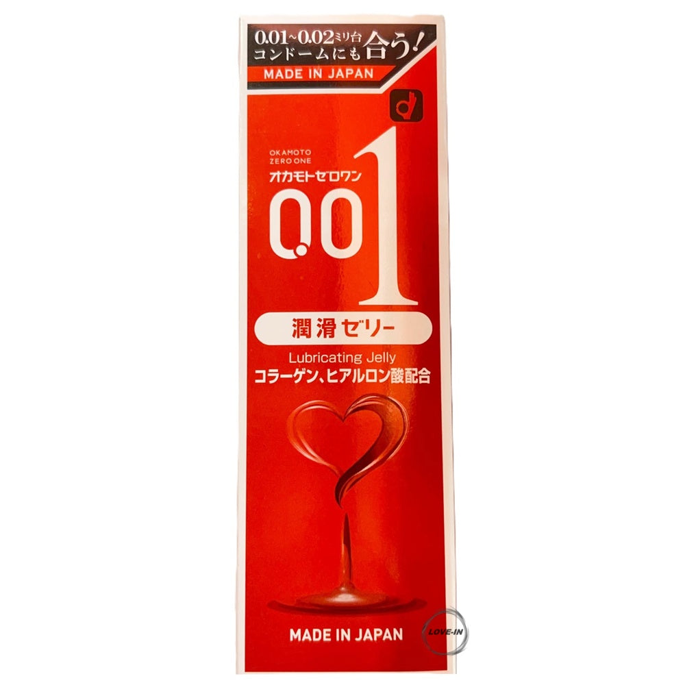 Okamoto【岡本 ZERO ONE 潤滑凝膠 001】オカモトゼロワン潤滑ゼリー001
