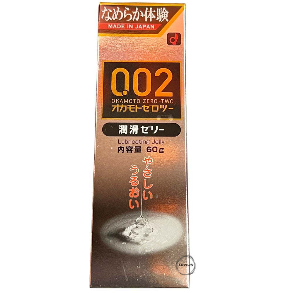 Okamoto【岡本 ZERO TWO 潤滑凝膠 002】オカモトゼロツー潤滑ゼリー002