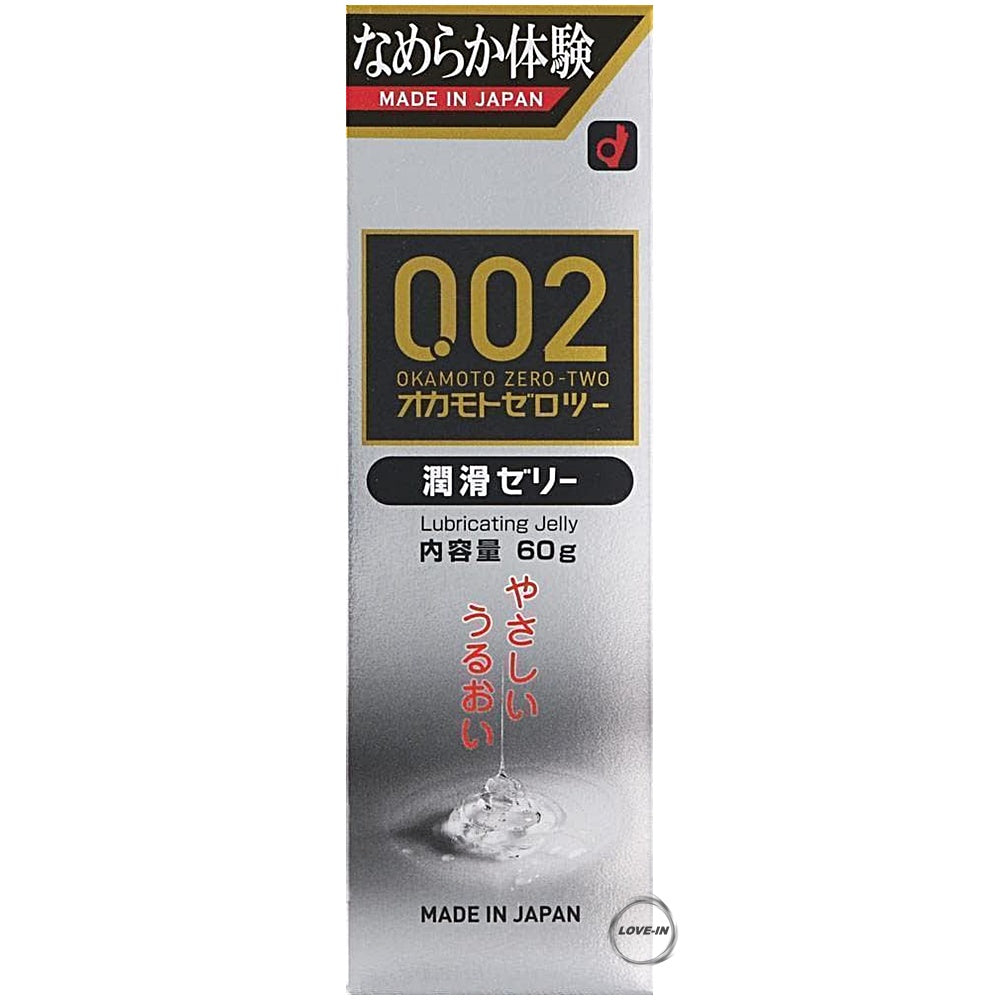 Okamoto【岡本 ZERO TWO 潤滑凝膠 002】オカモトゼロツー潤滑ゼリー002