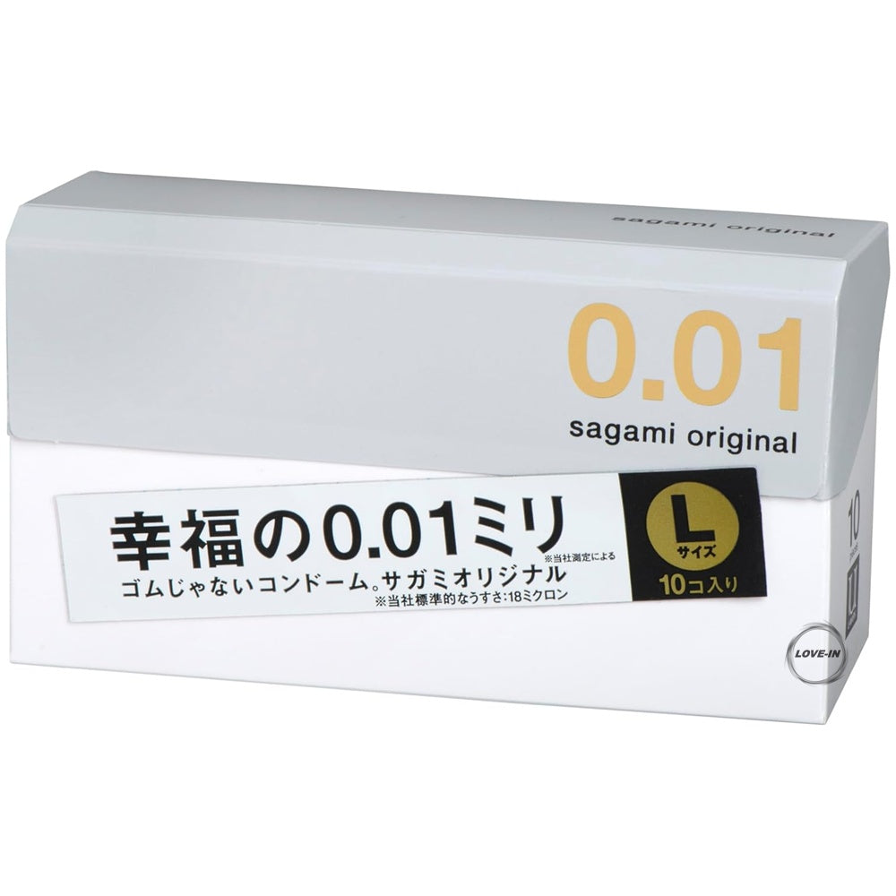 Sagami【相模原創 0.01 大碼版 10片裝】サガミオリジナル001 Lサイズ10P