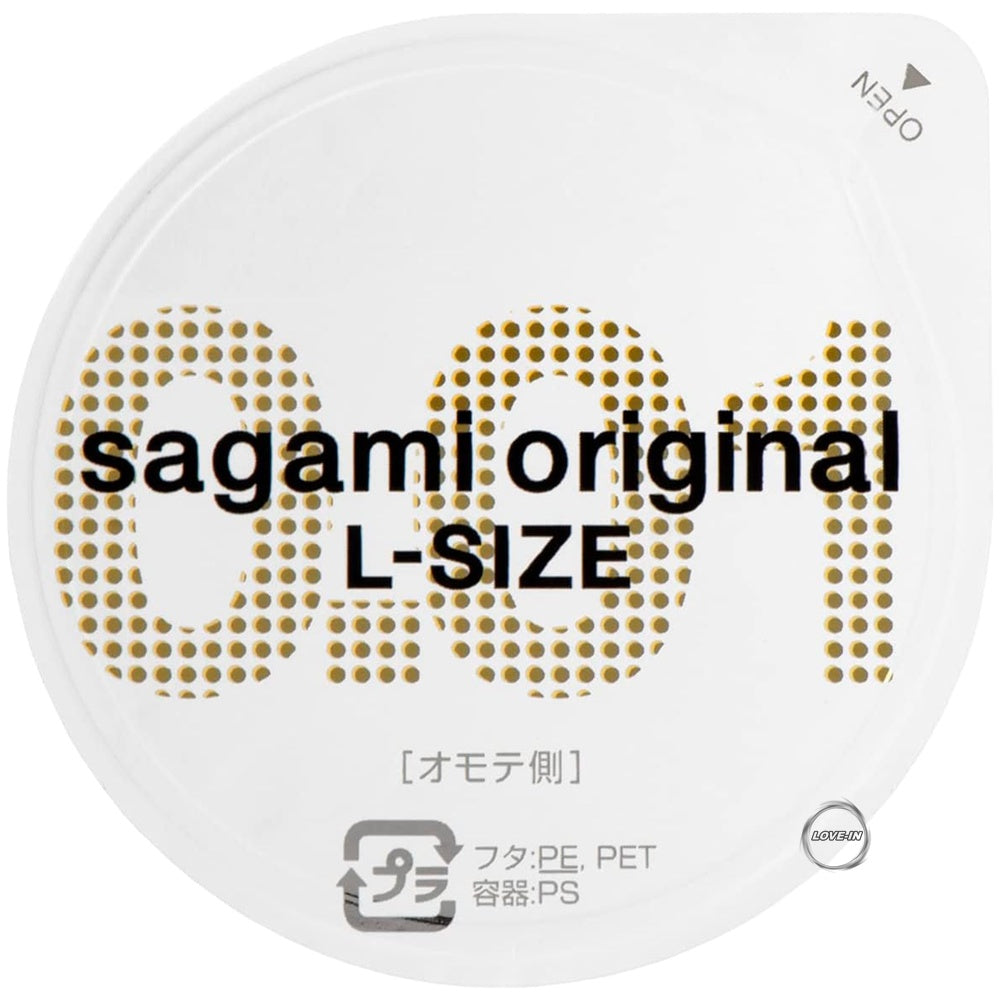 Sagami【相模原創 0.01 大碼版 10片裝】サガミオリジナル001 Lサイズ10P