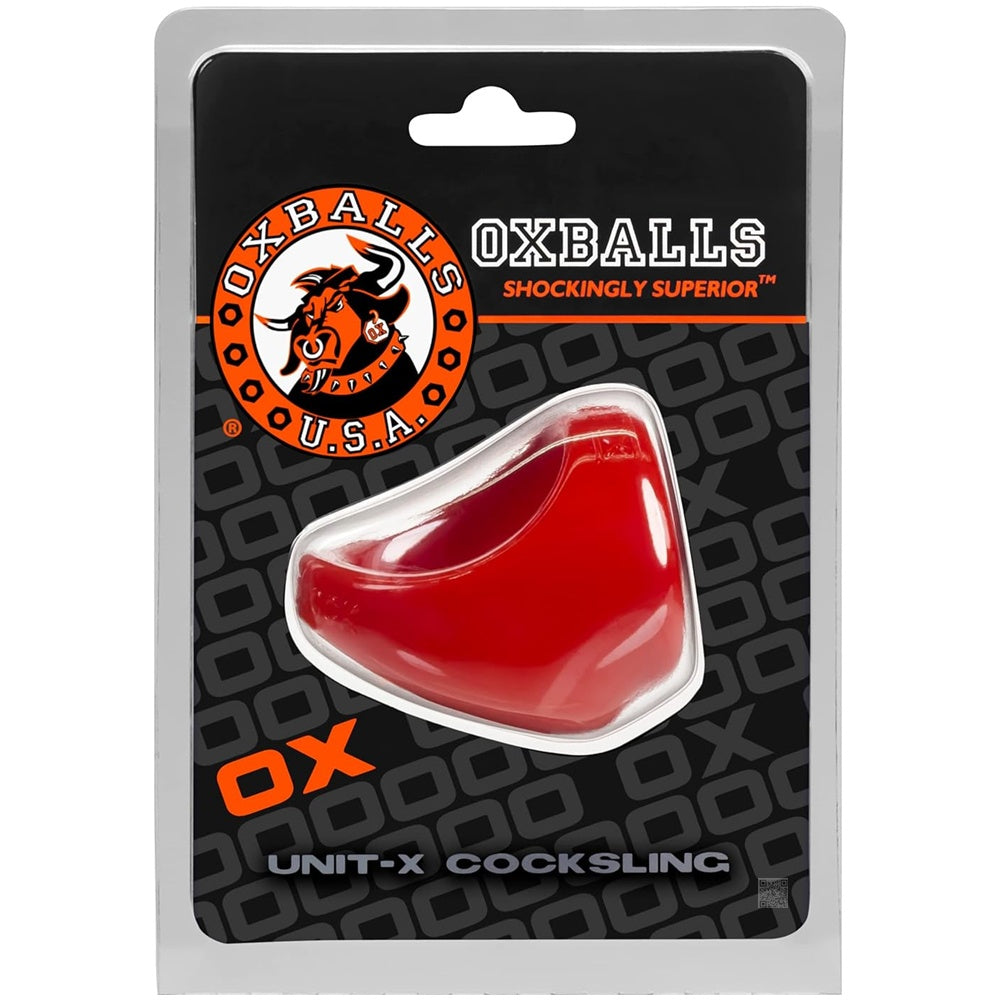 OXBAIIS【交叉原子屌環】UNIT-X SUPER SLEEK SPORTS-SLING RED