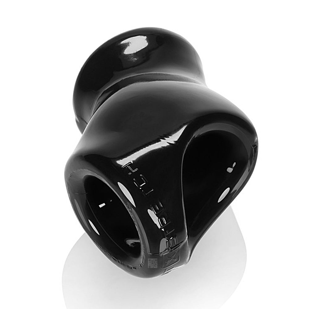 OXBALLS【立體睪丸延伸屌環】Unit-X Stretch Cockring Sports-Sling By Atomic Jock-Black