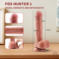YEAIN【夜櫻-獵狐者-仿真吸盤-按摩棒】FOX HUNTER DILDO